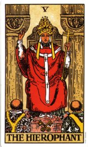 karta tarota hierofant