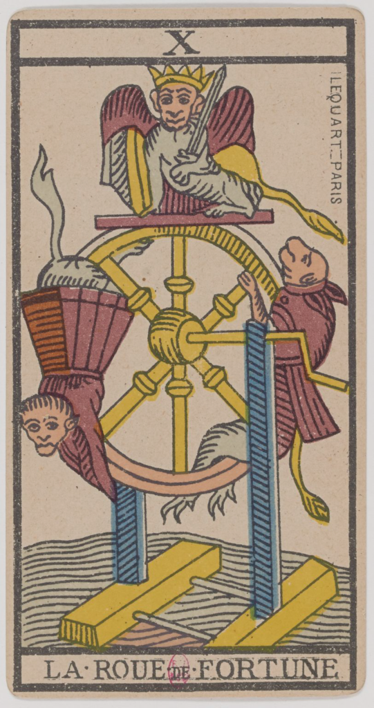 karta tarota Koło Fortuny