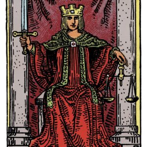 karta tarota sprawiedliwość